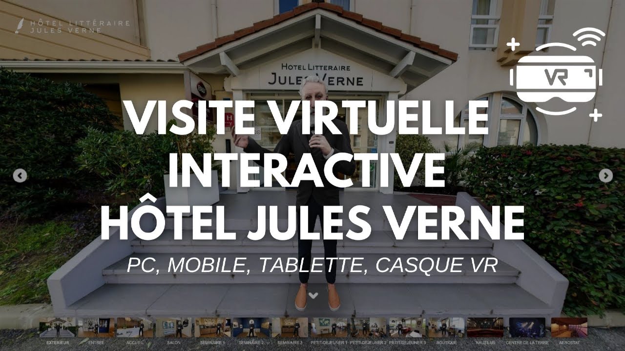 Visite virtuelle Jules Verne - Modélisation et animation 3D