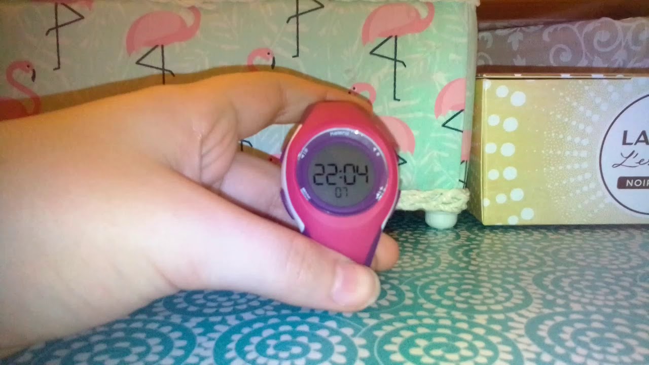 Comment utiliser la montre kalenji