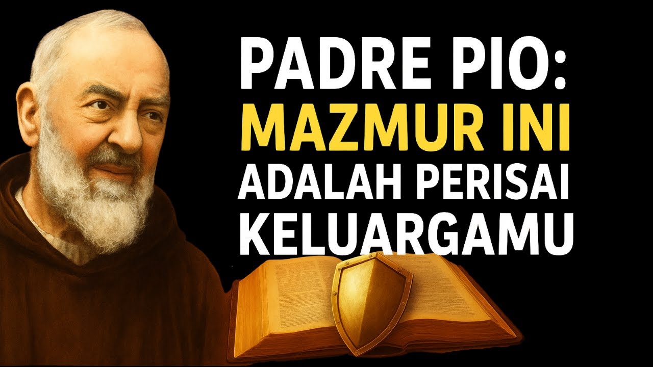 Padre Pio Mengungkapkan Mazmur Rahasia yang Bisa Melindungi Keluargamu