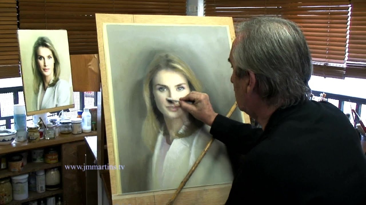 Retrato al Pastel de SM La Reina Doña Letizia