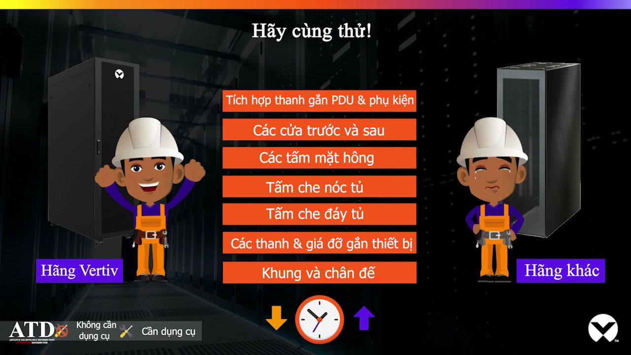 [Video 01] Giới thiệu Vertiv VE Rack