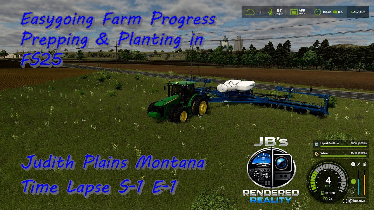 Easygoing Farm Progress, Prepping & Planting in FS25!