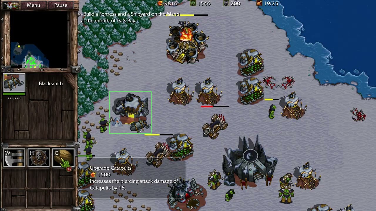 Warcraft 2 - Orc - 9: The Razing of Tyr's Hand (Daife Insane)