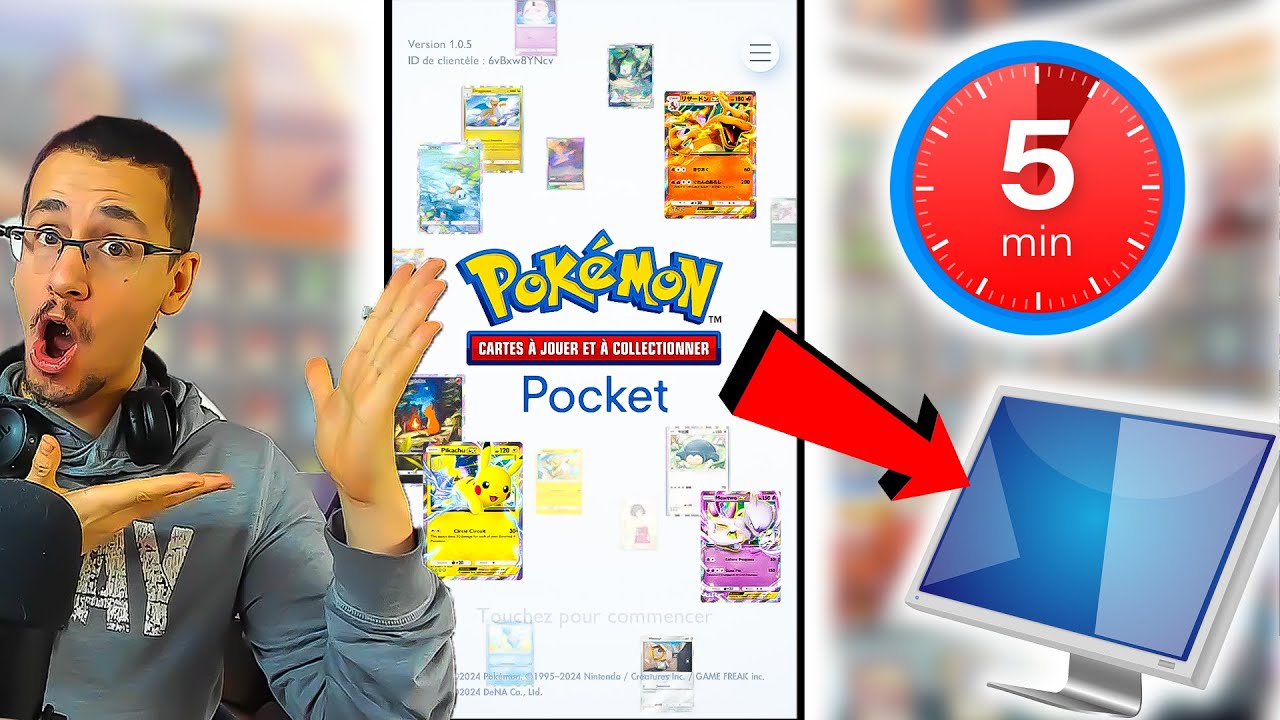 Comment jouer à Pokemon TCG Pocket sur PC en 5 MINUTES ?