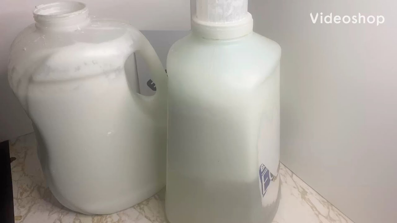 Que hacer cuando se separa el jabón líquido