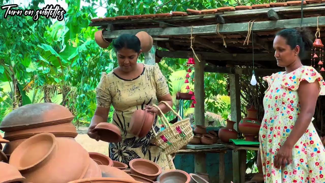 Village food! let's try chicken biryani in a clay pot, the village way