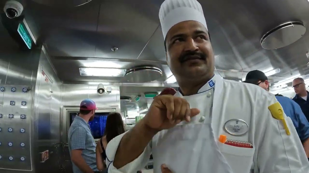 Royal Carribean Sip and Brunch Galley Tour