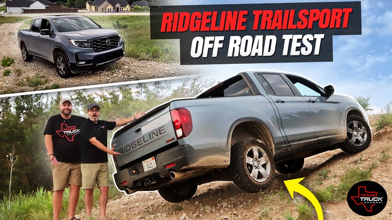 Хорош ли Honda Ridgeline TRAILSPORT на бездорожье? — Тест TTC Hill
