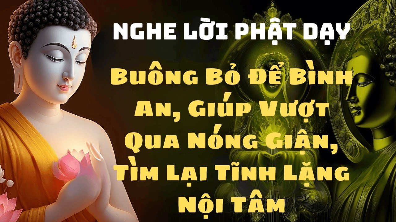 Buông Bỏ Để Bình An_ Lời Phật Dạy Giúp Vượt Qua Nóng Giận, Tìm Lại Tĩnh Lặng Nội Tâm#loi phat day