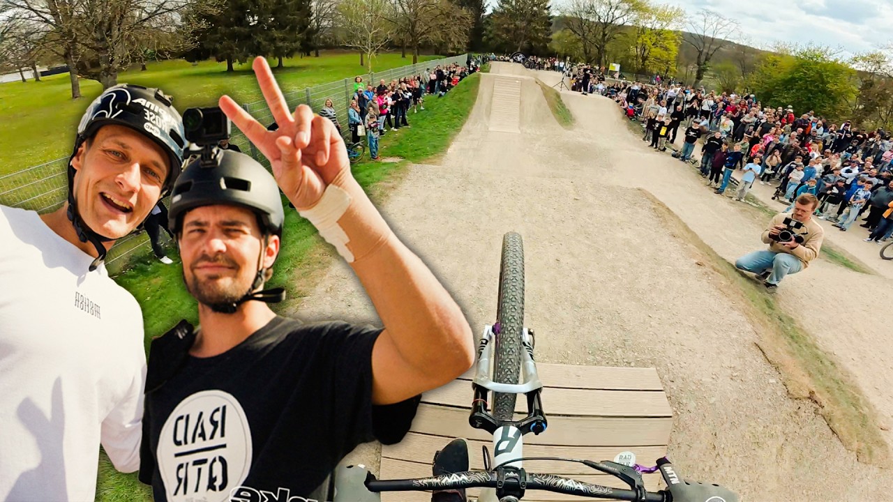 Neuer BIKEPARK in Bayern - Challenges mit MTB Legende Pete Henke | Radquartier Bikepark Hammelburg
