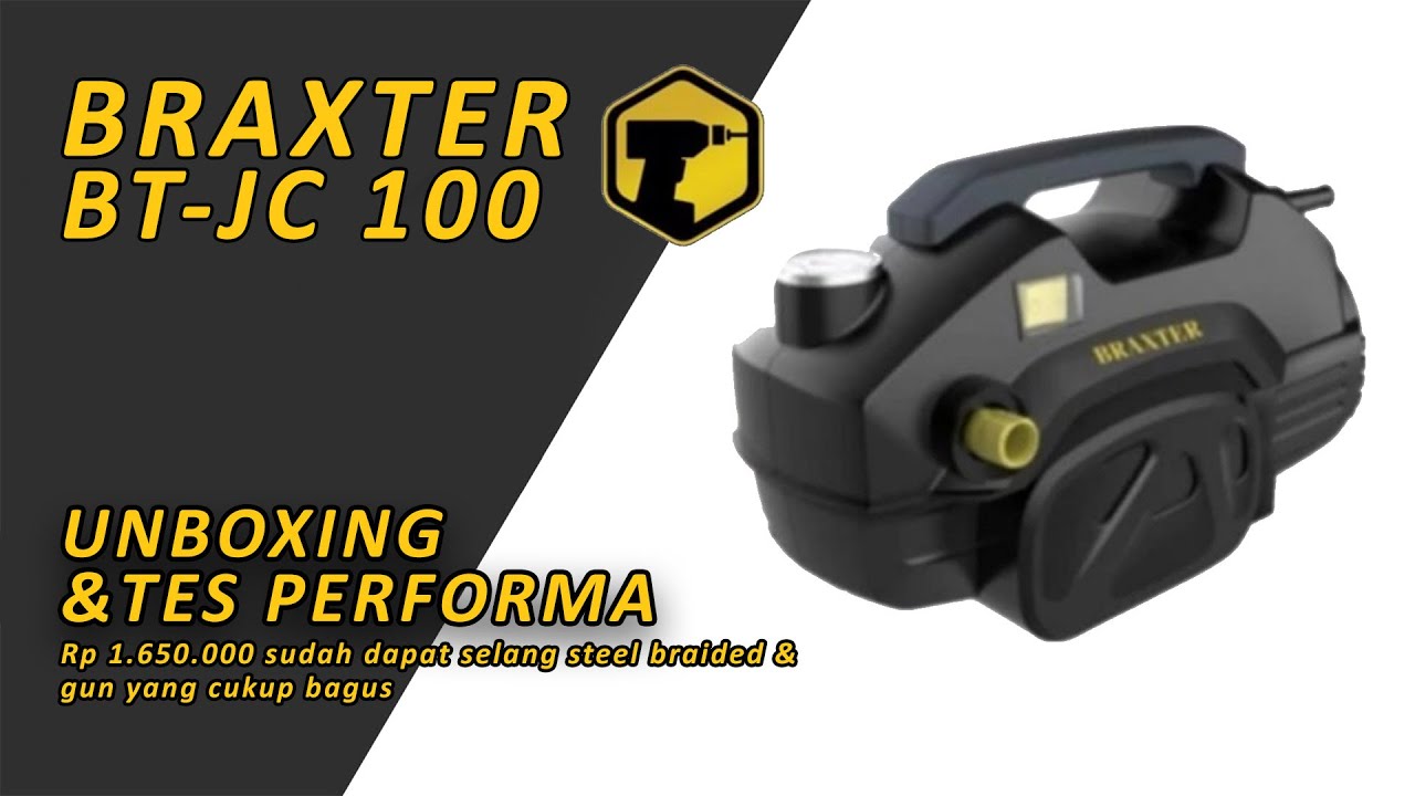 Jet Cleeaner Braxter BT JC-100 - Unboxing & Tes Performa