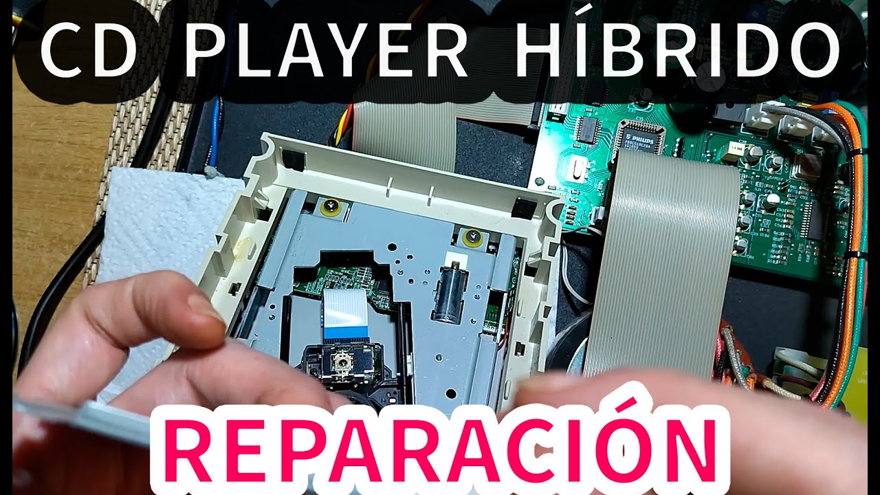 Lector híbrido Unison Unico CDP | A veces no lee el CD | Diagnóstico y reparación