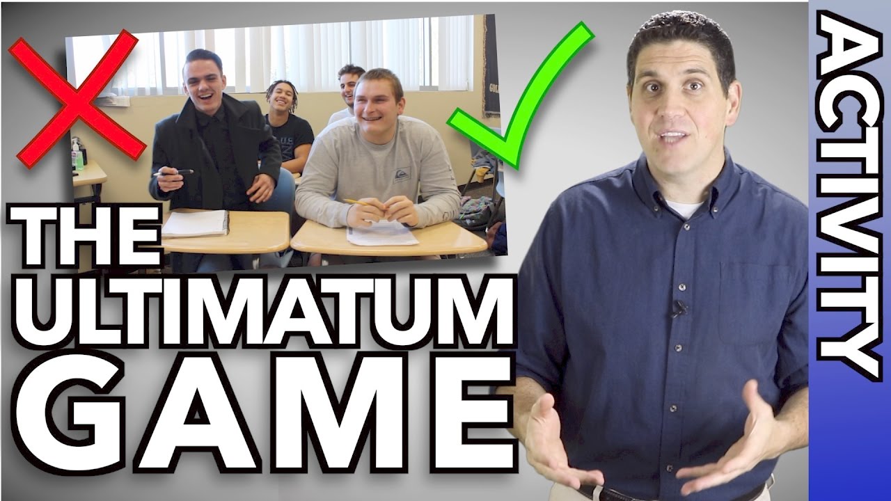 The Ultimatum Game- Are people rational?