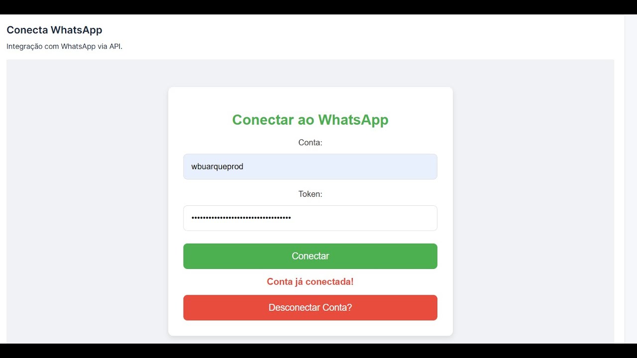 GLPI integrado com WhatsApp