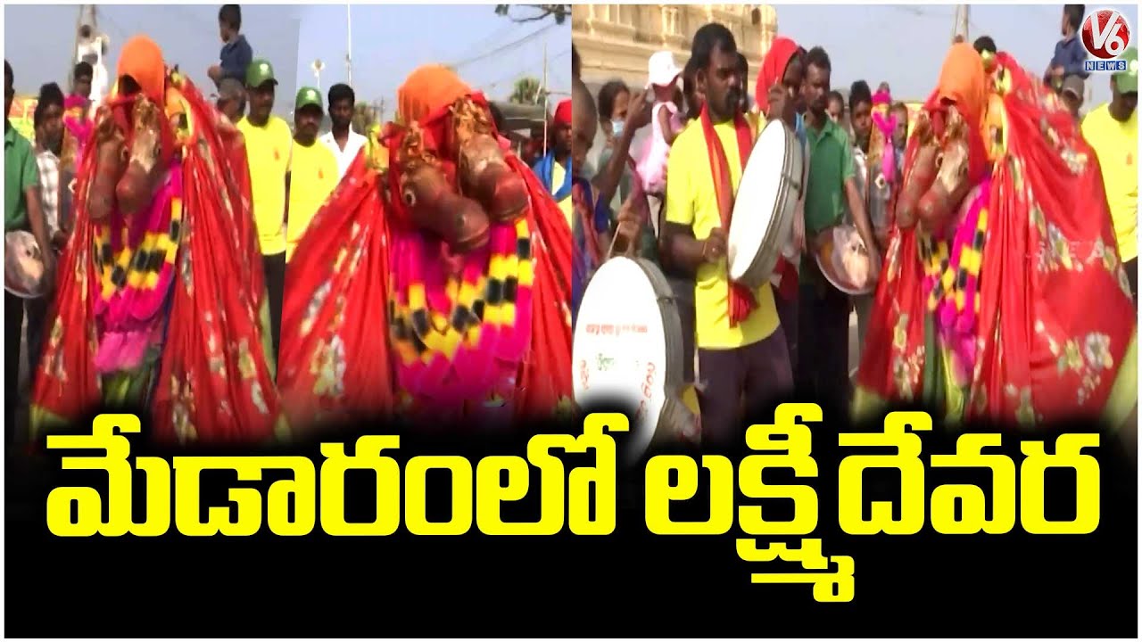 Naikpod Tribes About Their Goddess Lakshmi Devara Significance | Medaram Jatara 2026 | V6 News
