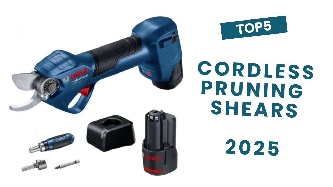 🟢 5 лучших беспроводных секаторов 2025 года | Тестирование моделей Bosch, Stihl, DeWalt и других!