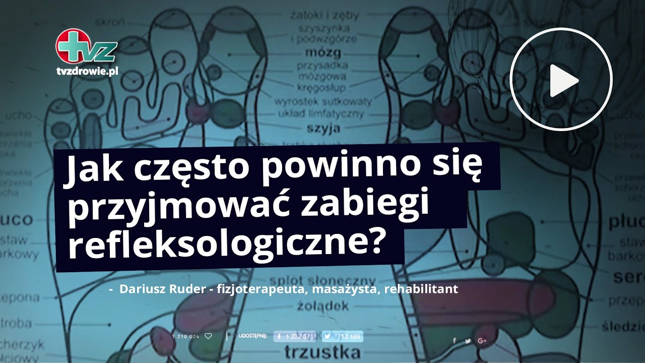 Jak często powinno się przyjmować zabiegi refleksologiczne?
