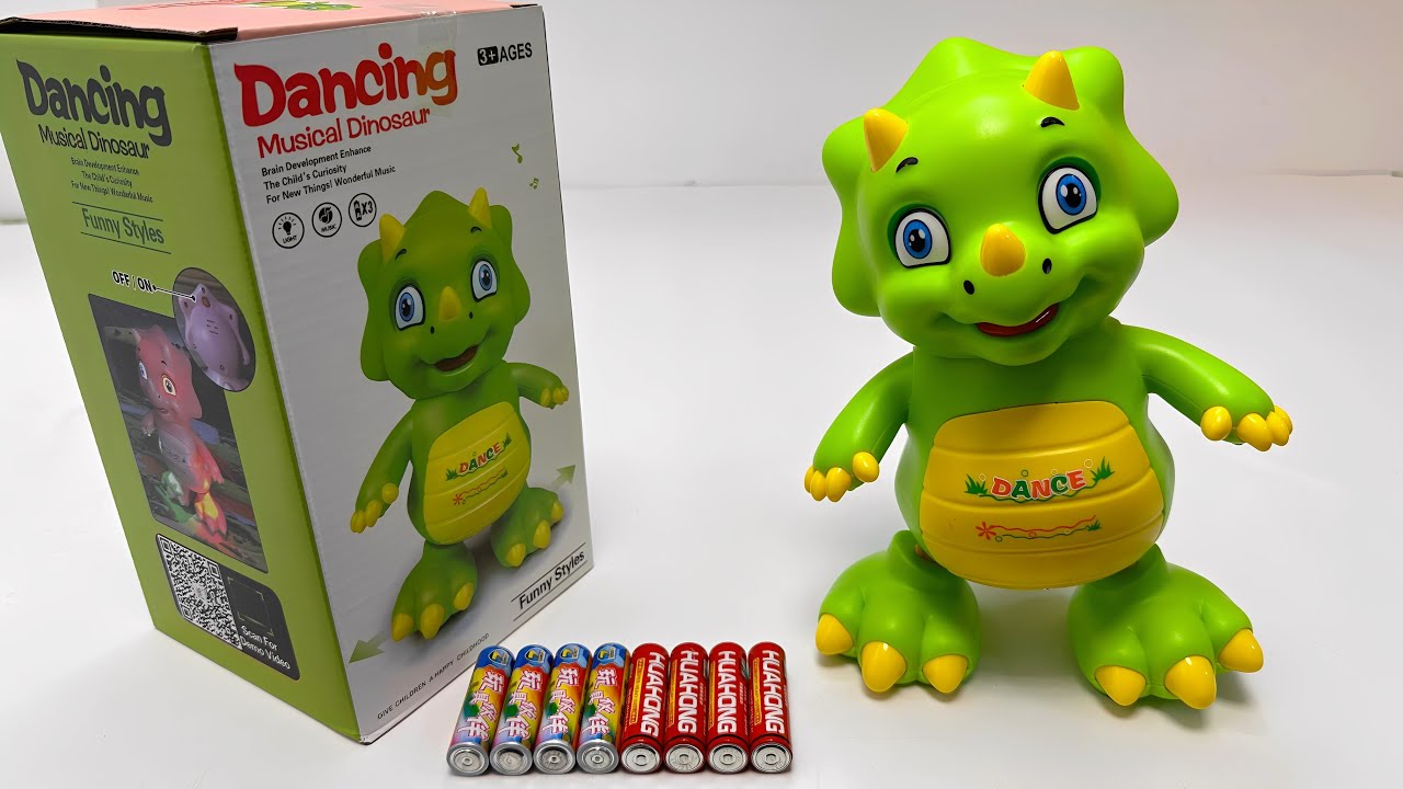 Unboxing Electric Dancing Dinosaur, Police Car, Doraemon Remote Control Car, Electric Jellyfish