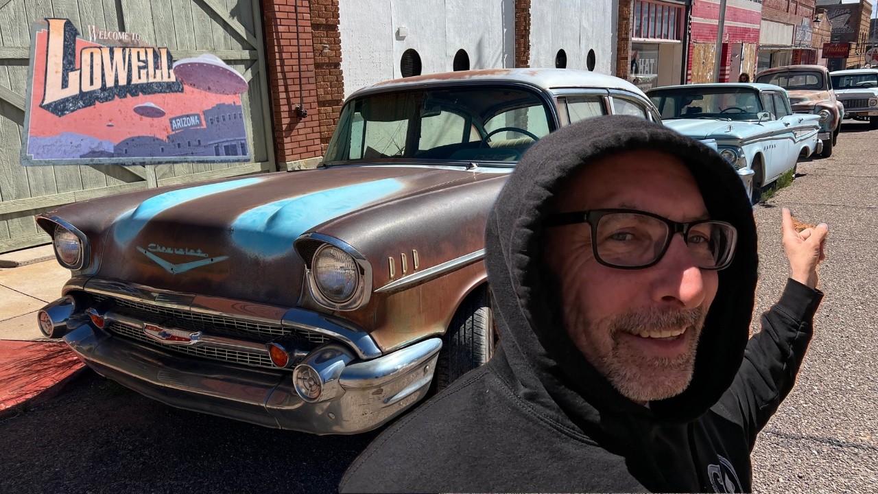 The Town Frozen In Time! ~Antique Cars and The Lavender Pit~ Lowell, Arizona