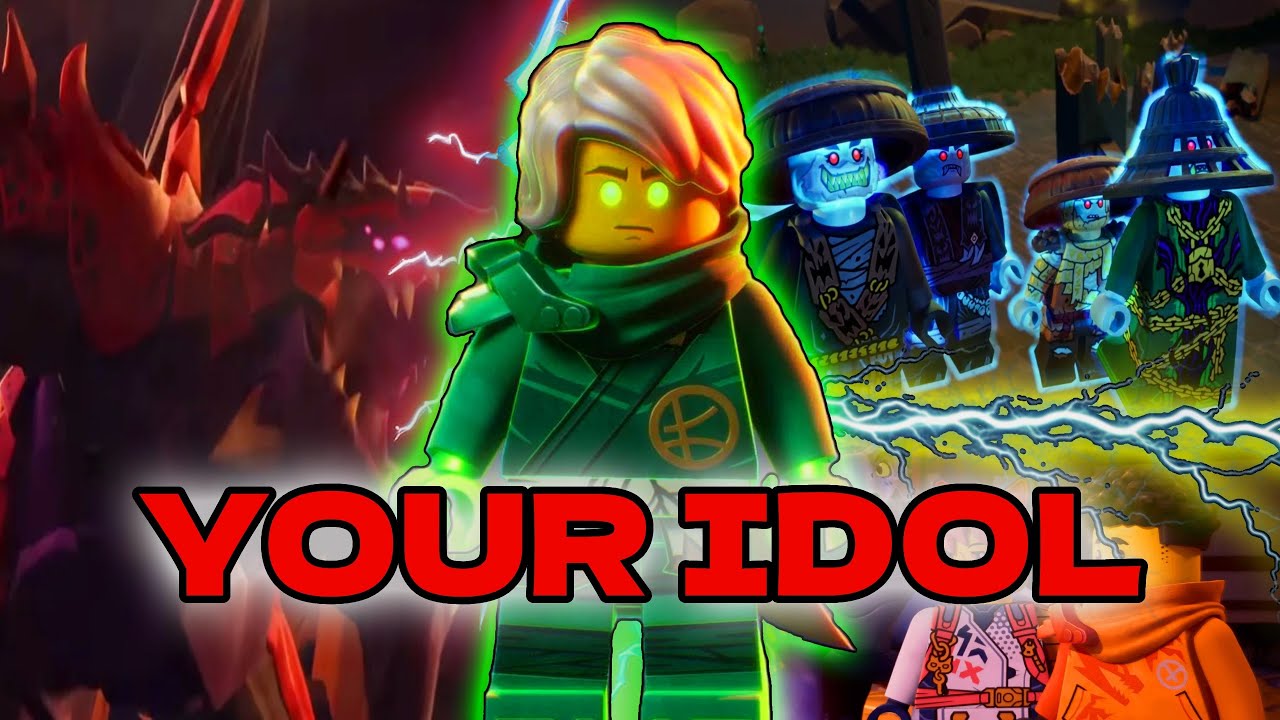 YOUR IDOL - NINJAGO DRAGONS RISING SEASON 3 ( Music video ) #viral #song