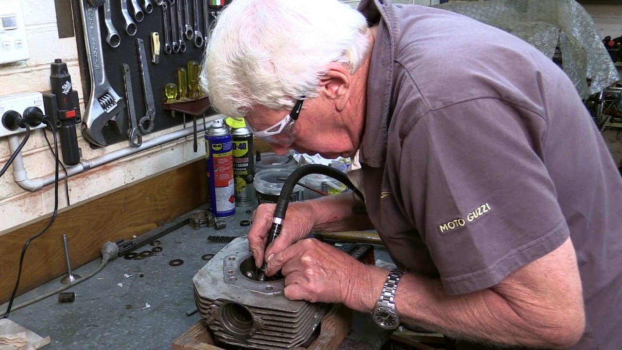 K-Lining Moto Guzzi Le Mans Valve Guides - Pt. 2 Broaching & Honing