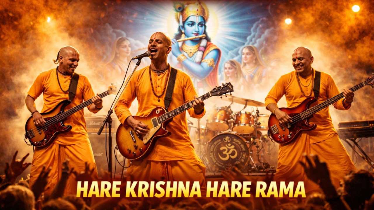 Hare Krishna Hare Rama | Powerful Krishna Kirtan | Mahamantra