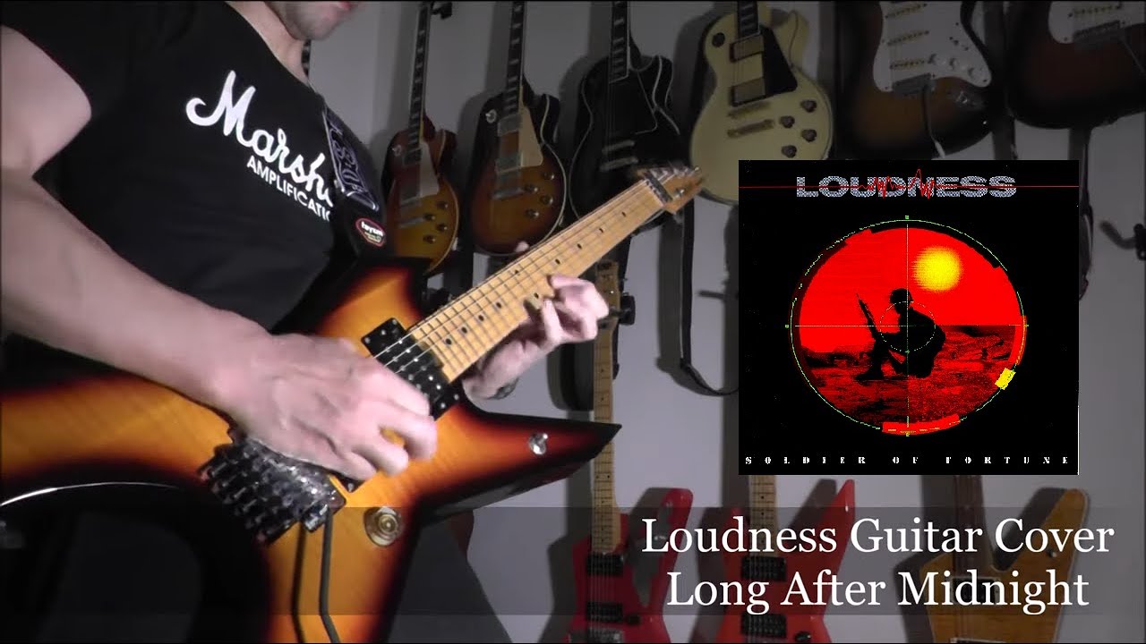 Loudness Guitar Cover / Long After Midnight