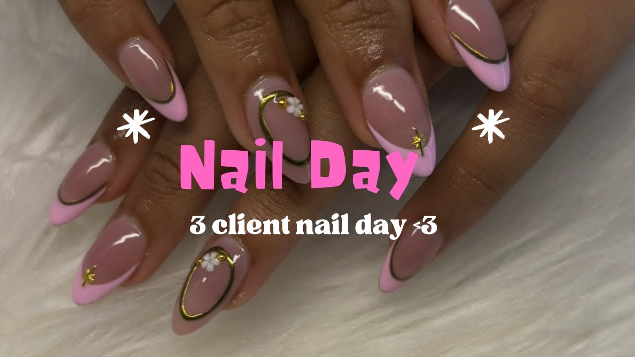Spend a nail day with me 💅🏼☺️