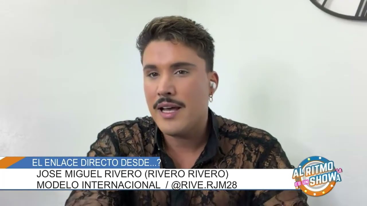 EN EXCLUSIVA EL MODELO VENEZOLANO JOSE M  RIVERO B2 VIERNES 20 DE FEBRERO