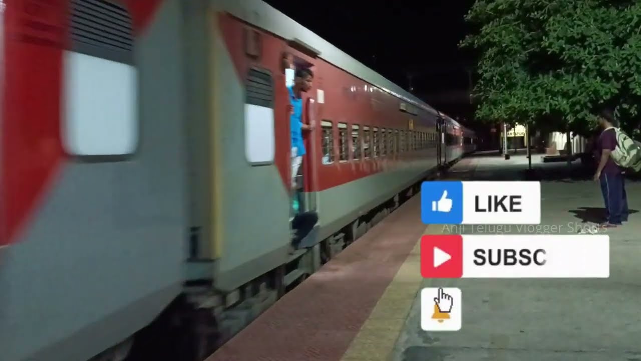 16594 KSR Bengaluru Express | Hazur Sahib Nanded To Bengaluru Train #indianrailways