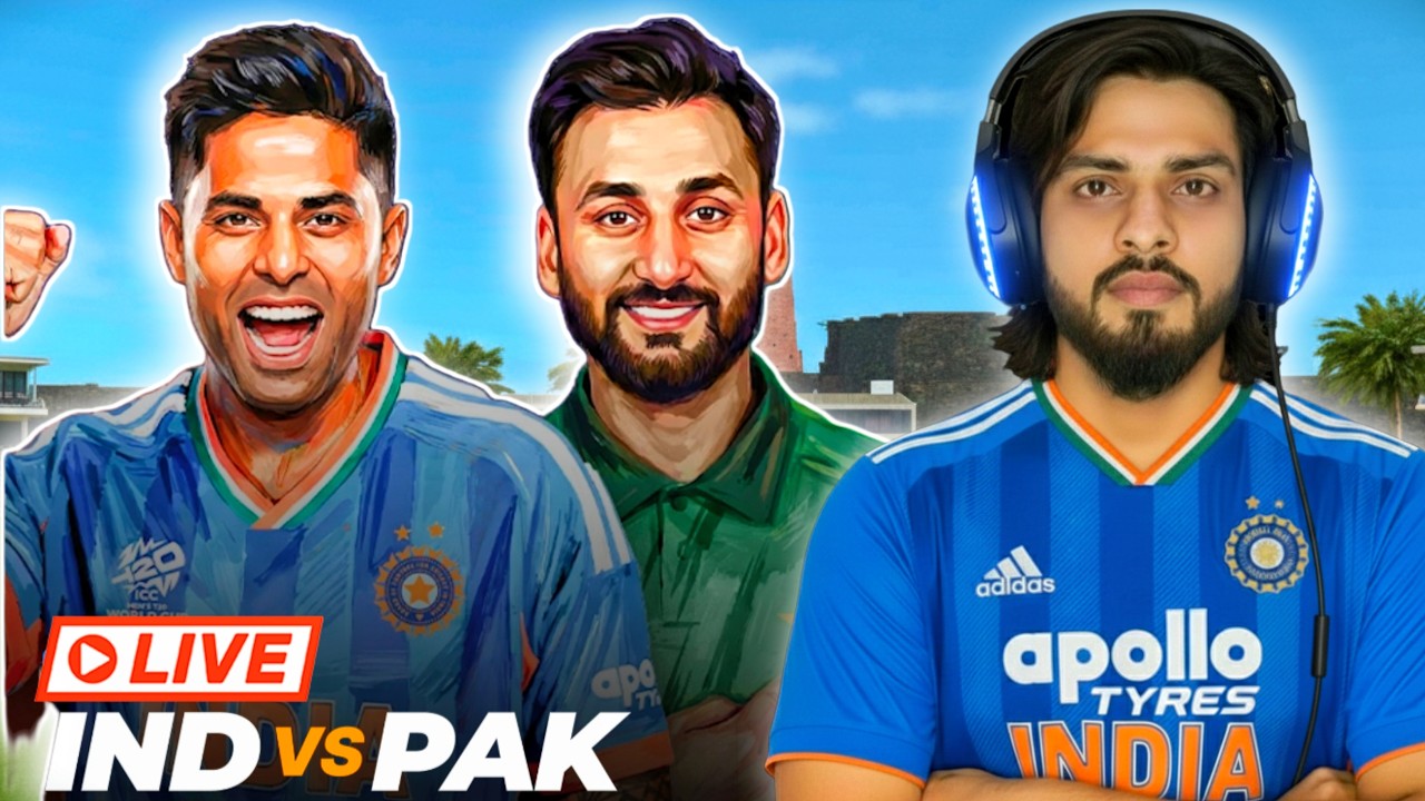 Live IND vs PAK T20 #shorts #rc24  #gaming