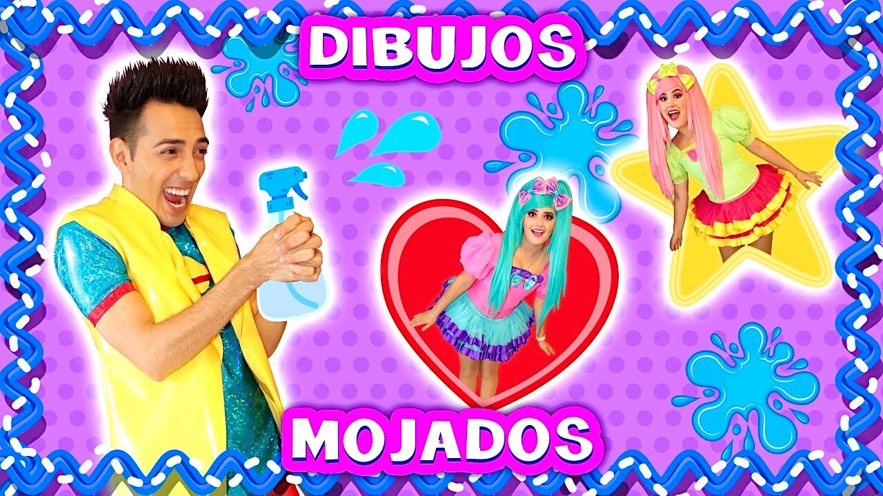 DIBUJOS MOJADOS / SHOW PIEDRA PAPEL O TIJERA / DIBUJAMOS EN EL PARQUE / DIBUJOS CON AGUA