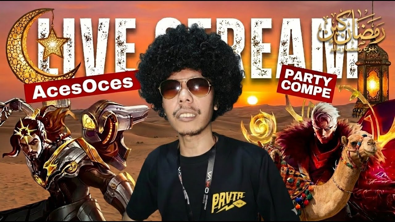 LIVE MOBILE LEGENDS SAHUR SAHUR