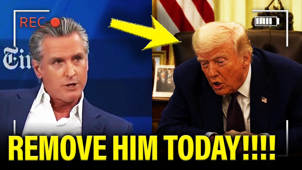 Trump IN TERROR over PLAN TO END HIS TERM by NEWSOM!!
