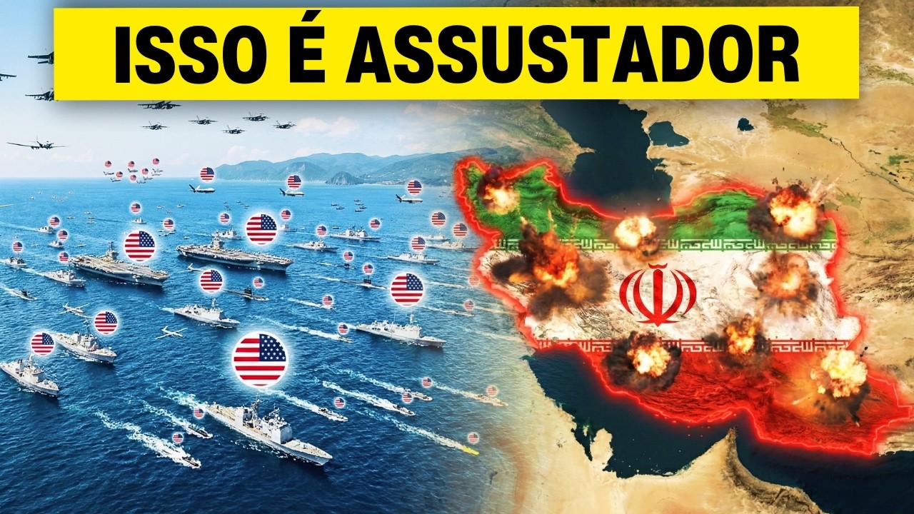 EUA se preparam pra fazer algo GIGANTE contra o Irã… Contagem regressiva