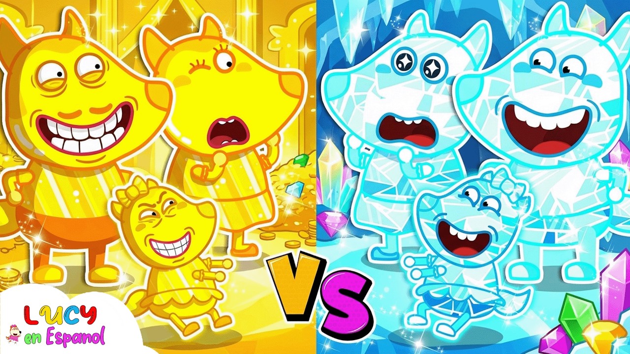 💎 Familia de DIAMANTE vs Familia de ORO | ¡Ladrón Ataca a Lucy! + Más🌈‪@LucyEnEspanol