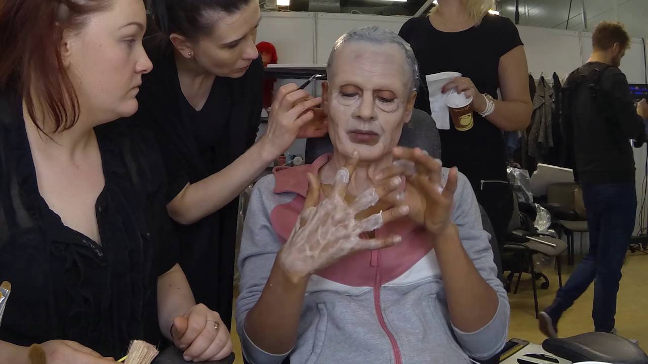 Aleksandra Szwed jako  Bernard Ładysz - charakteryzacja w finale Twoja Twarz Brzmi Znajomo