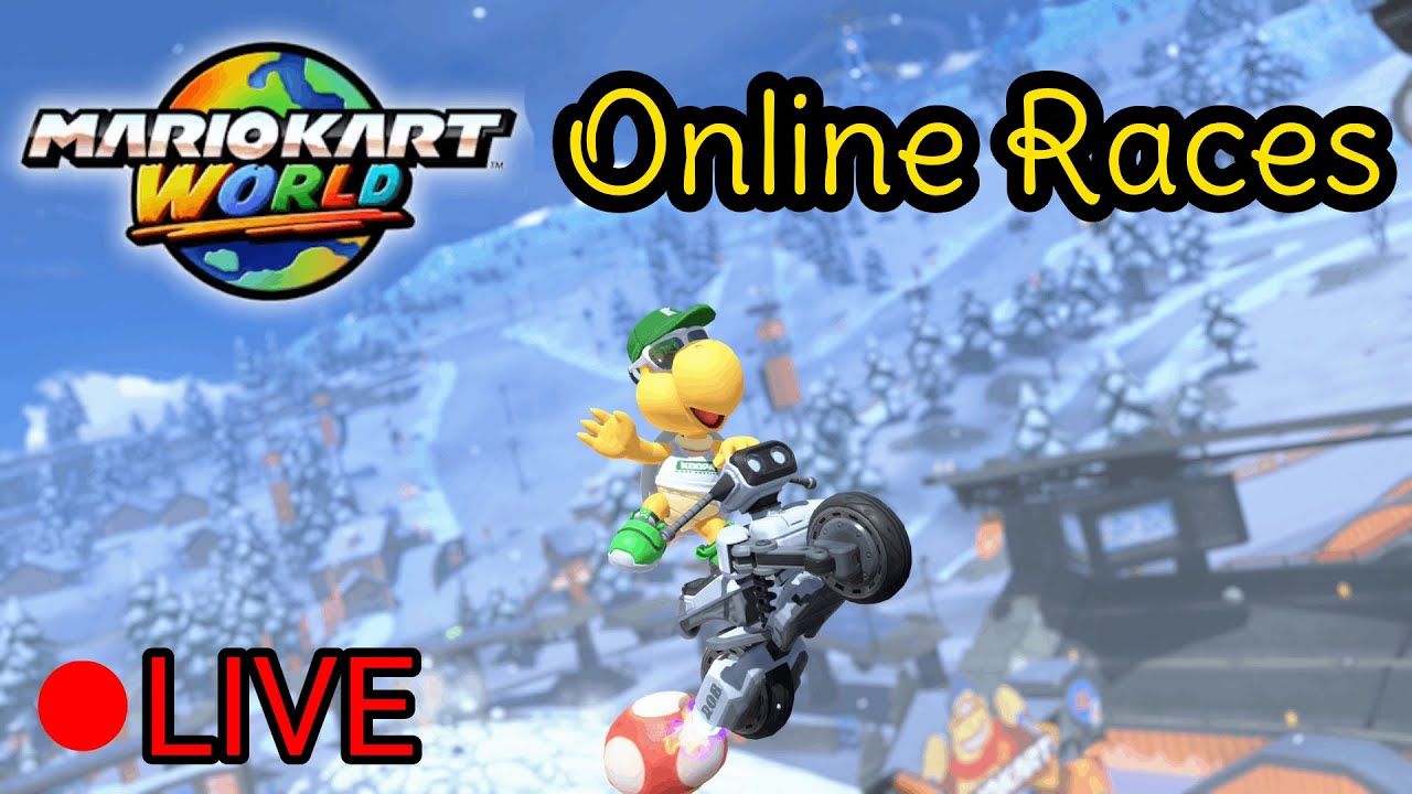 Mario Kart World Online Races until I ragequit