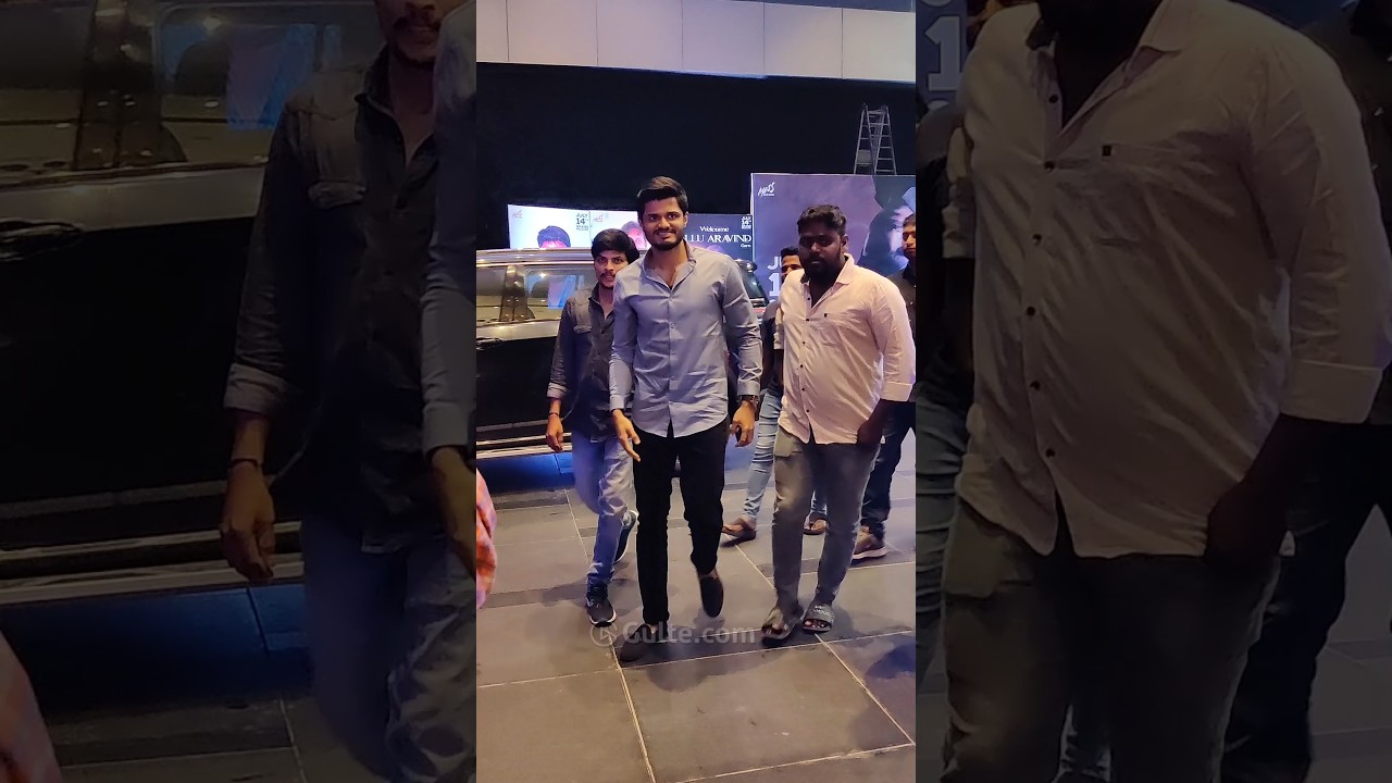 #ananddevarakonda @ #Baby Movie Pre release event | Gulte.com