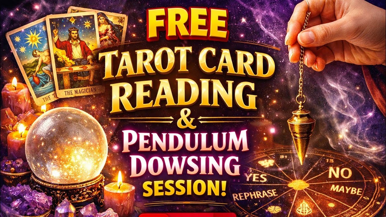Reiki Grandmaster Anita: FreeTarot card reading and Pendulum Dowsing session