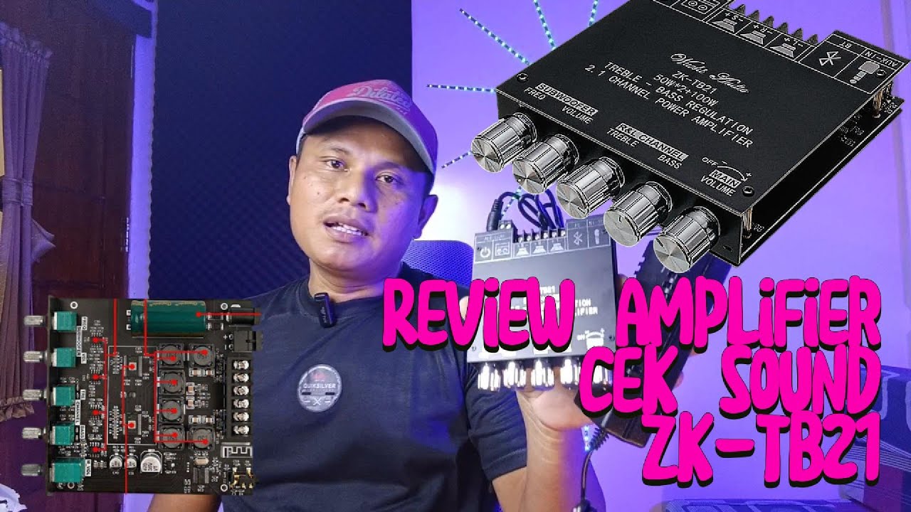 Review and Check Sound Amplifier ZK TB21