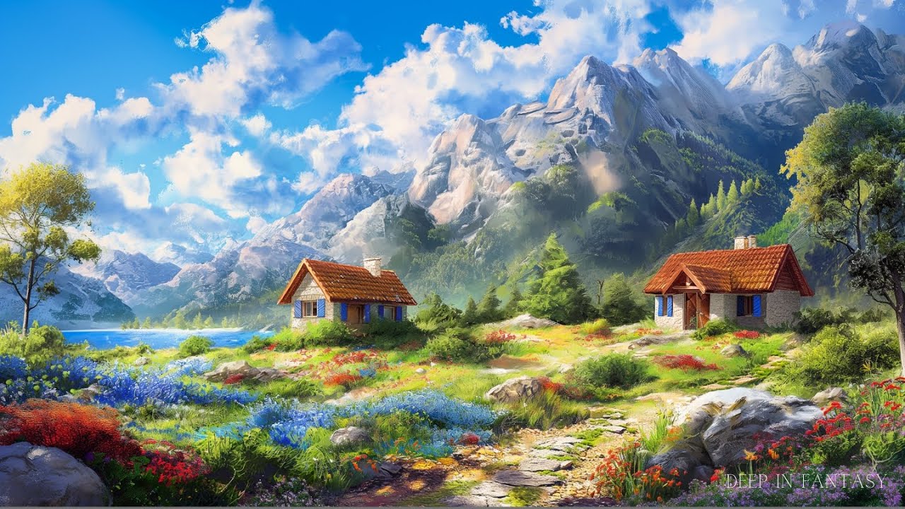 Relaxing Ambient in Cozy Spring | healing music for the heart and blood