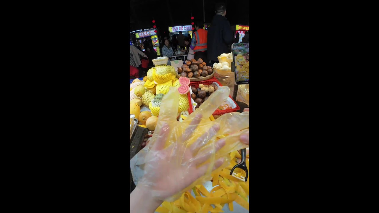 Mainland Chinese street snacks live broadcast