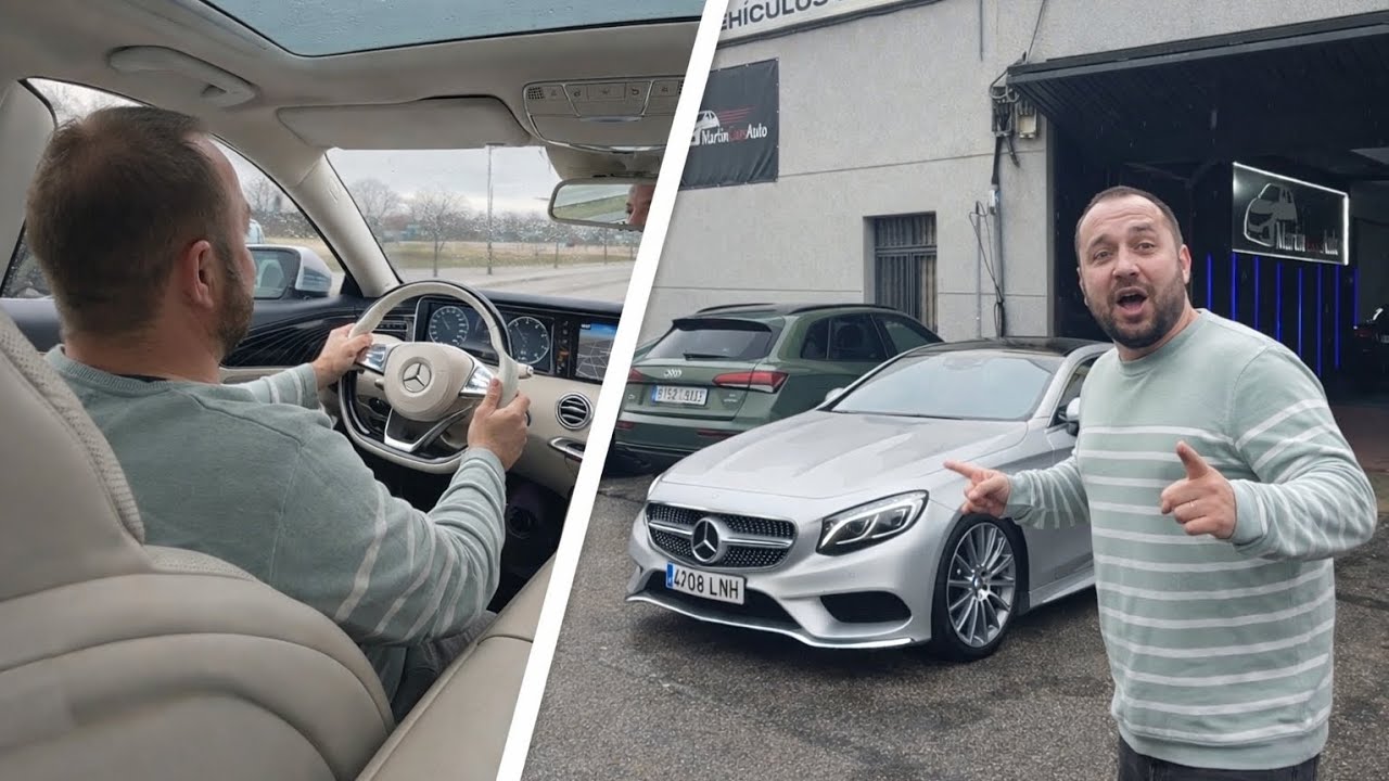 Probando un Mercedes s400 