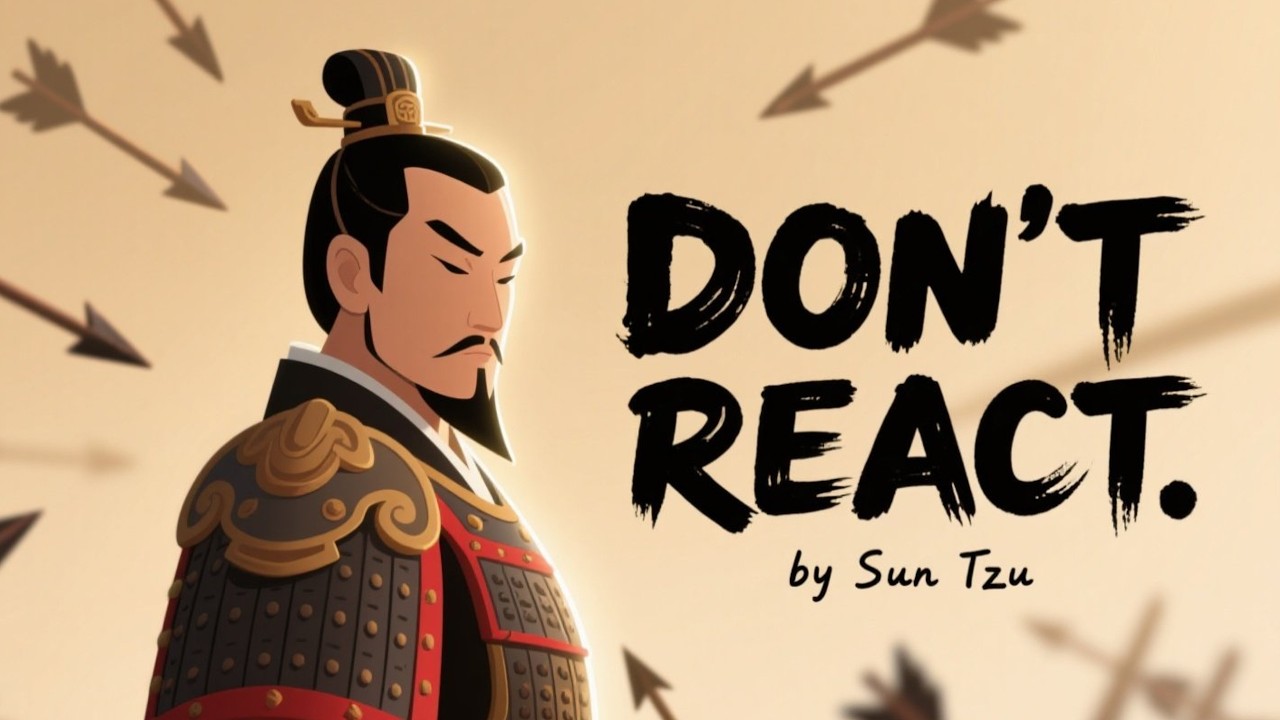 Don’t React — Sun Tzu’s 3-Second Rule