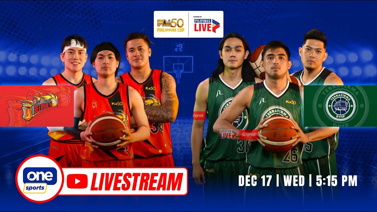 LIVE: SAN MIGUEL BEERMEN vs. TERRAFIRMA DYIP | PBA 50 PHILIPPINE CUP | December 17, 2025