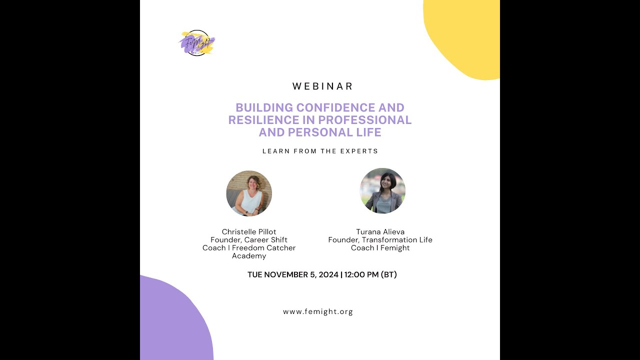 Building Confidence and Resilience in Professional and Personal Life