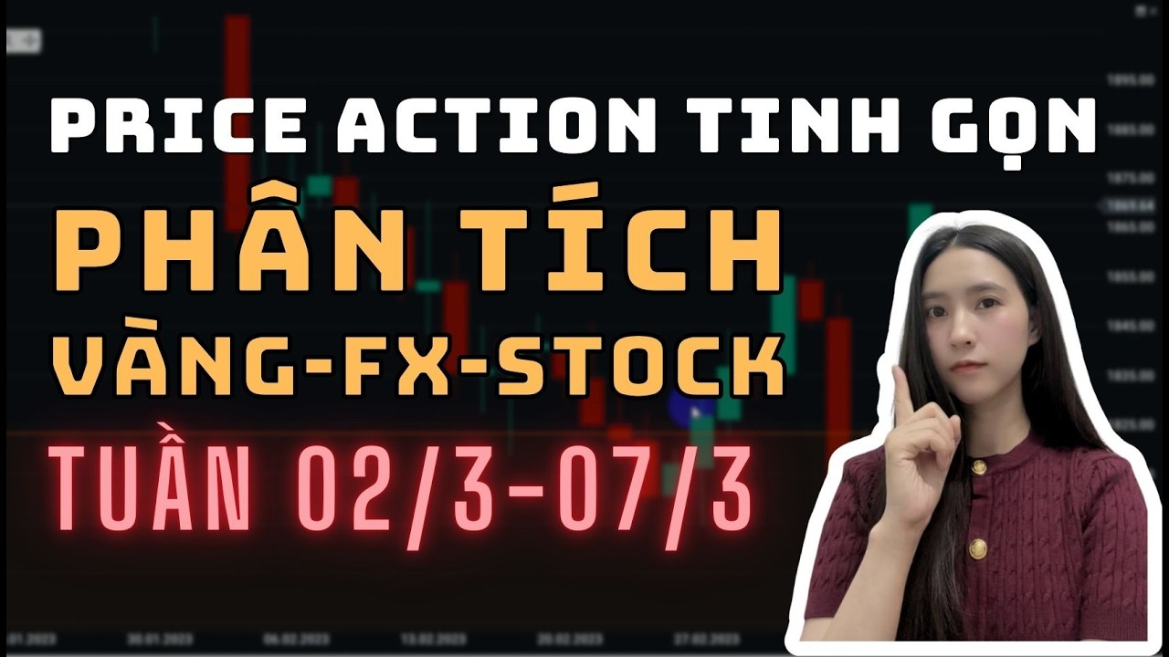 ✅Ph&acirc;n T&iacute;ch V&Agrave;NG-FOREX-STOCK Tuần 02/03-07/03 Theo Phương Ph&aacute;p Price Action Tinh Gọn | TraderViet