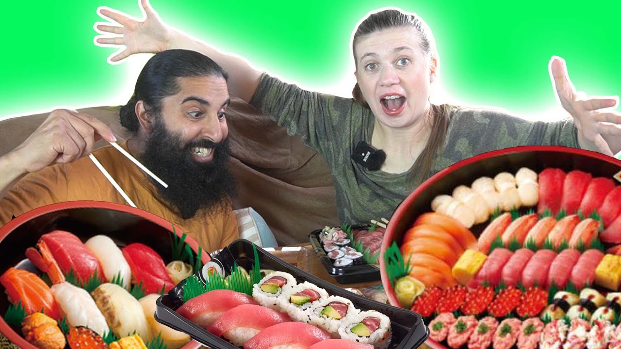 אוכלים רק סושי כל היום מהזמנות בלבד! 24 שעות! האם זה אפשרי?
