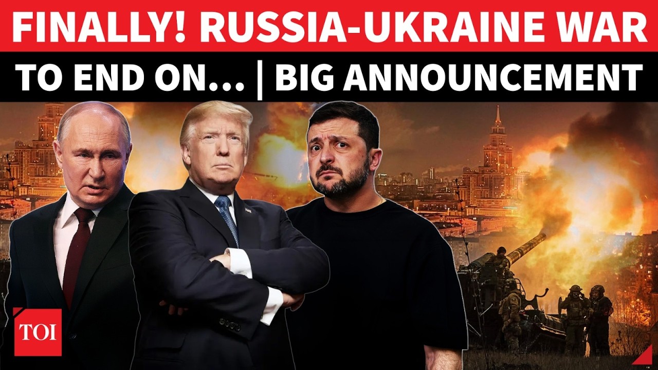 HUGE! Ukraine War ‘End Announced’; Trump Declares Deadline For Putin & Zelensky To End Battle